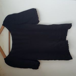 Sézane Eglantine Jumper in Black | Size XL